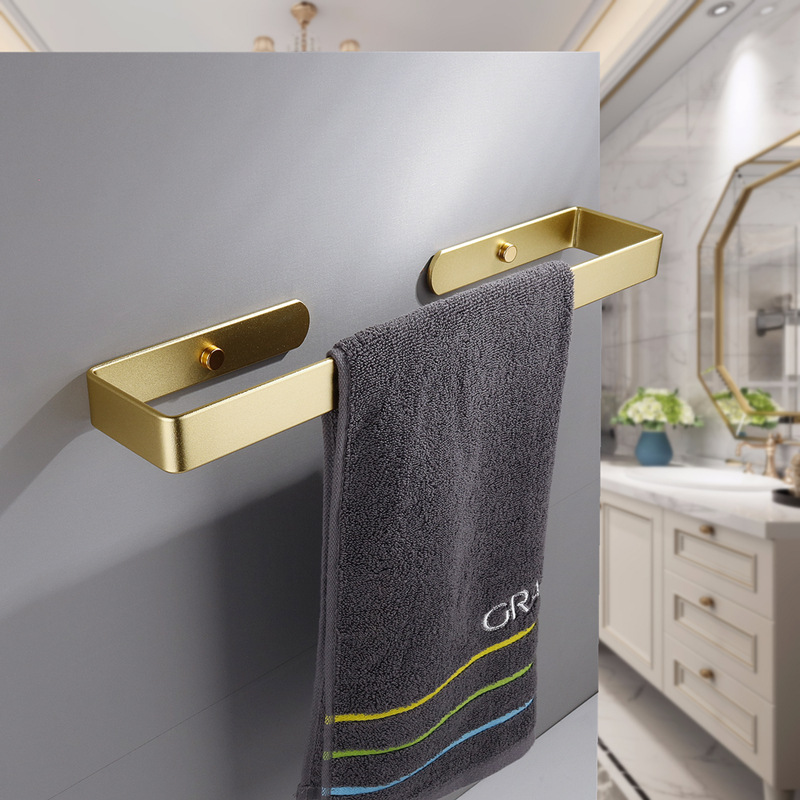 Golden Bathroom Hardware Set T - Home Bathroom Paper Towel Holder avaliação e preço