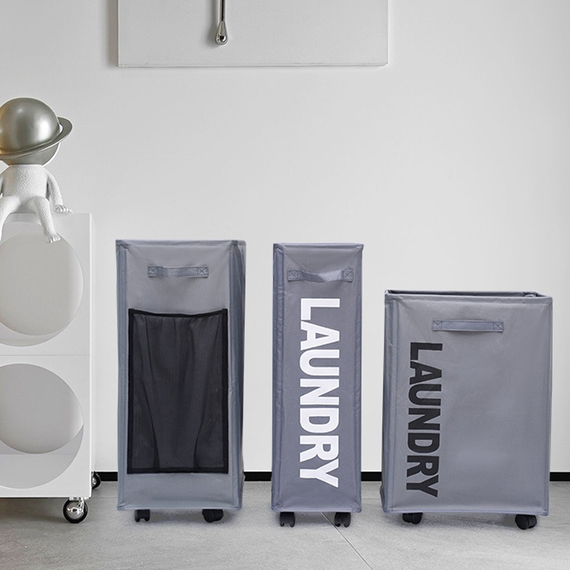 Foldable Fabric Laundry Hamper - Home Essentials Bathroom Organizer avaliação e preço