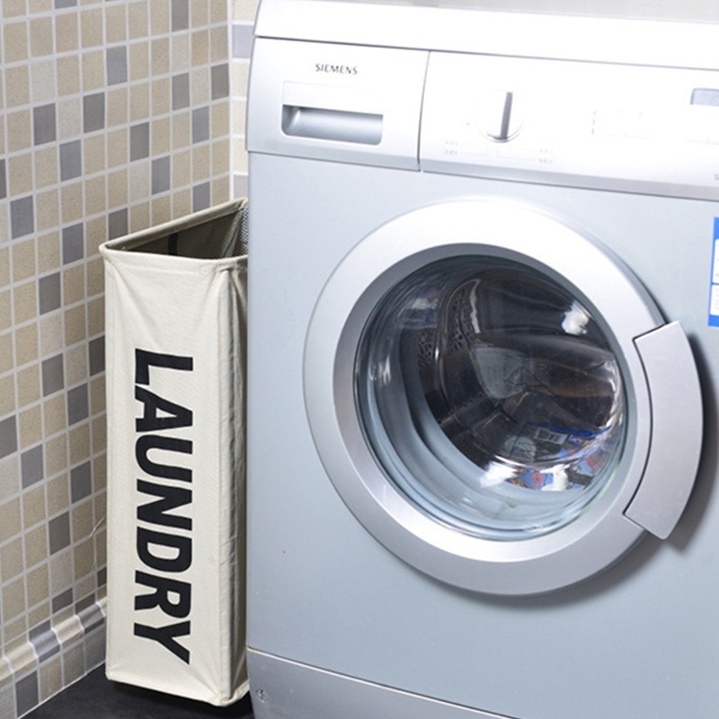 Foldable Fabric Laundry Hamper - Home Essentials Bathroom Organizer avaliação e preço