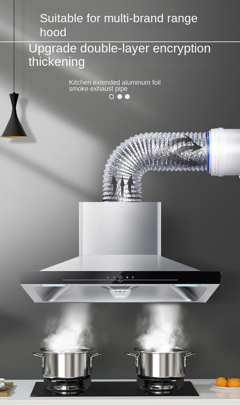 ∅125mm Aluminum Foil Ventilati - Home Bathroom Ventilation avaliação e preço