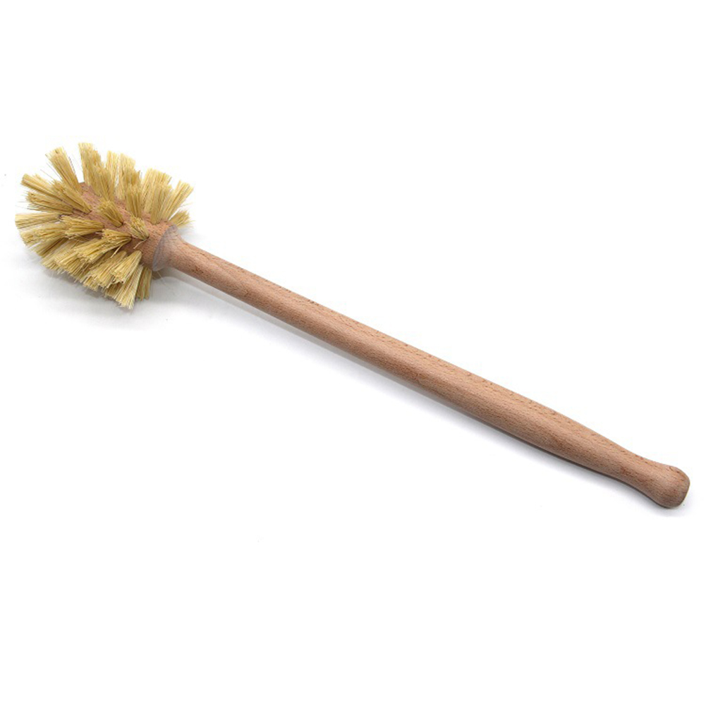 1PC Wooden Toilet Brush Long H - Toilet Brush Holder avaliação e preço
