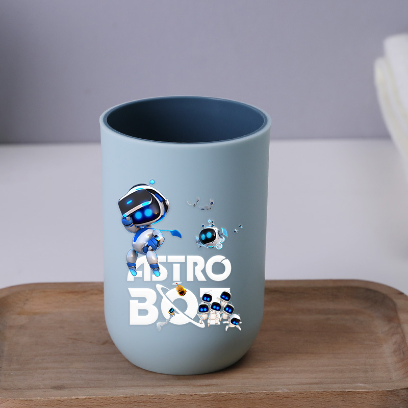 Game Astrobots Toothbrush Cup  - Home Bathroom Cleaning Robot avaliação e preço