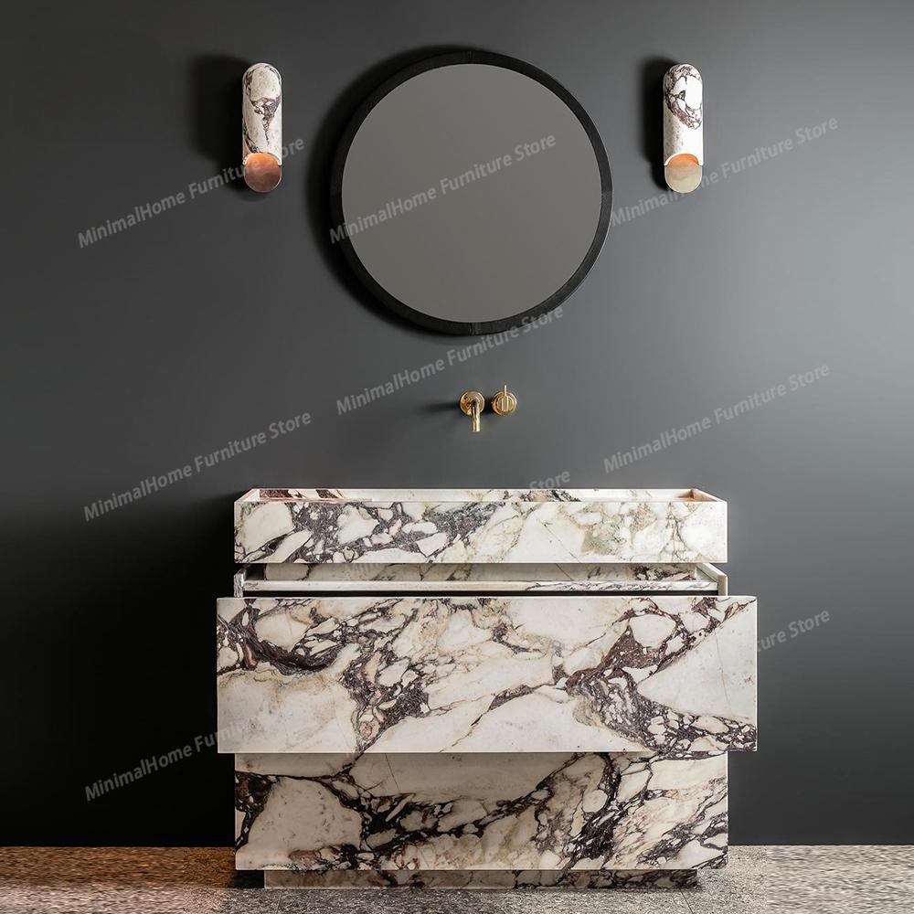 French Style Floor-Standing Va - Home Living Bathroom Vanity avaliação e preço