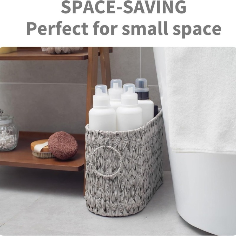 No Install Bathroom Organizer, - Home Bathroom Paper Towel Holder avaliação e preço