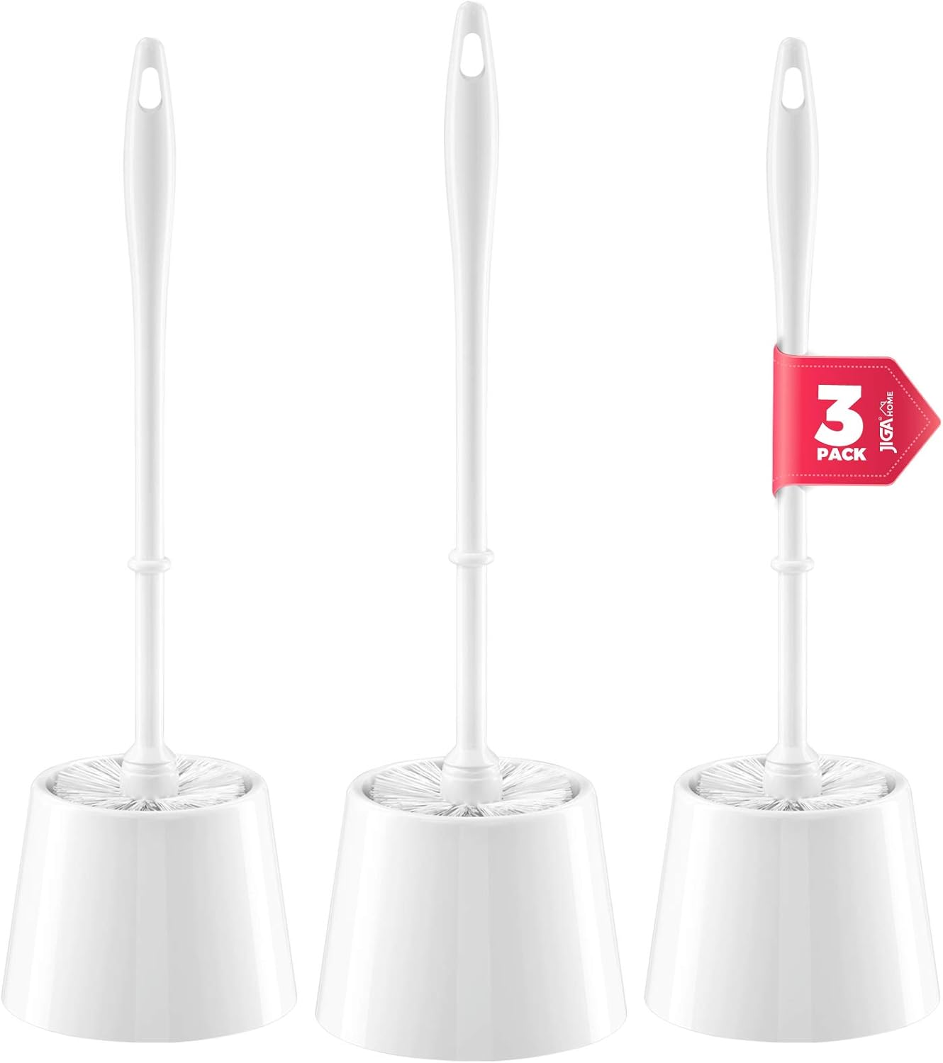 3-Pack Toilet Brush and Holder - Toilet Brush Holder avaliação e preço
