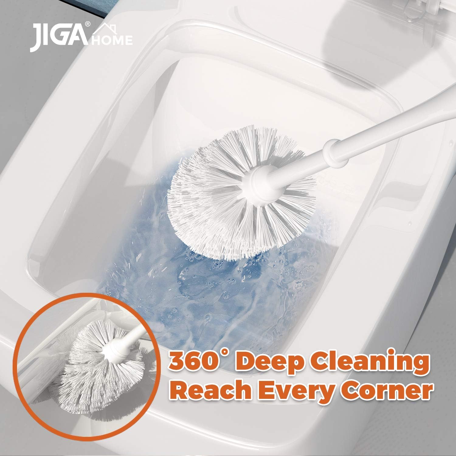 3-Pack Toilet Brush and Holder - Toilet Brush Holder avaliação e preço