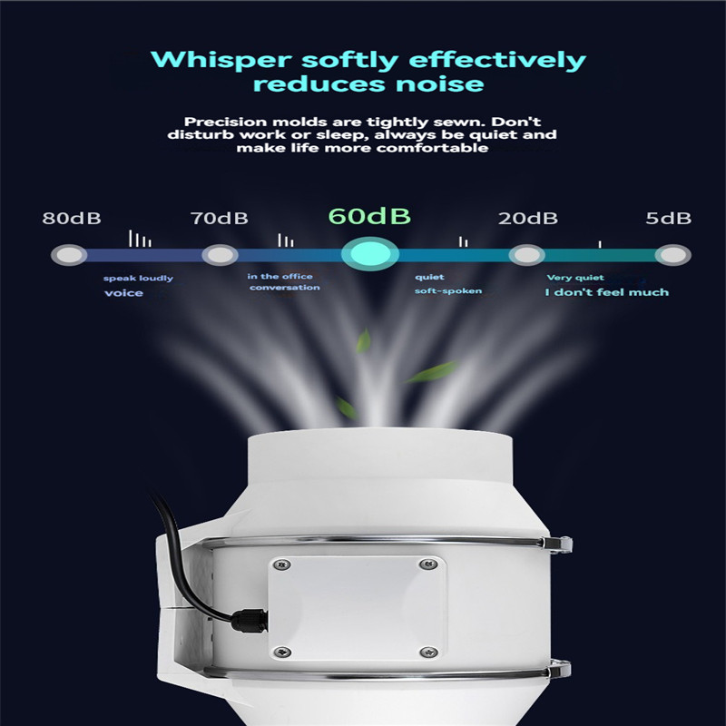 8 10 12 inch exhaust fan kitch - Home Bathroom Ventilation avaliação e preço