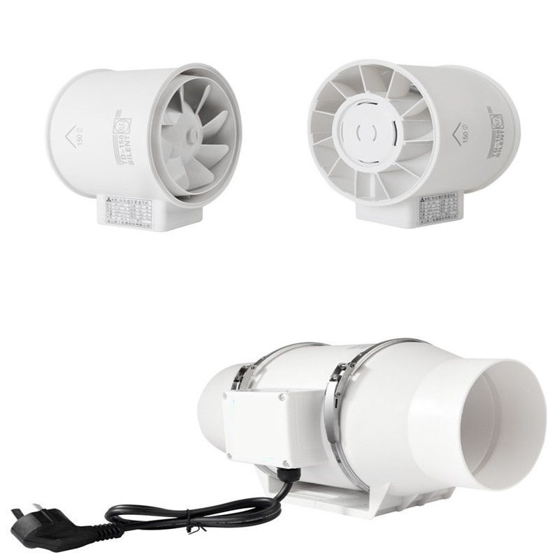 8 10 12 inch exhaust fan kitch - Home Bathroom Ventilation avaliação e preço