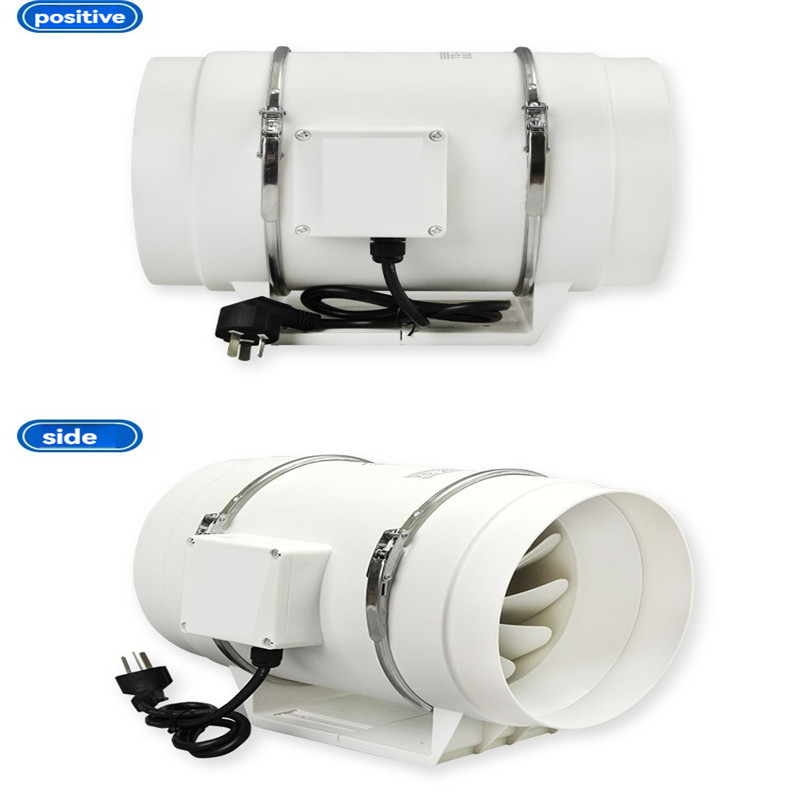 8 10 12 inch exhaust fan kitch - Home Bathroom Ventilation avaliação e preço