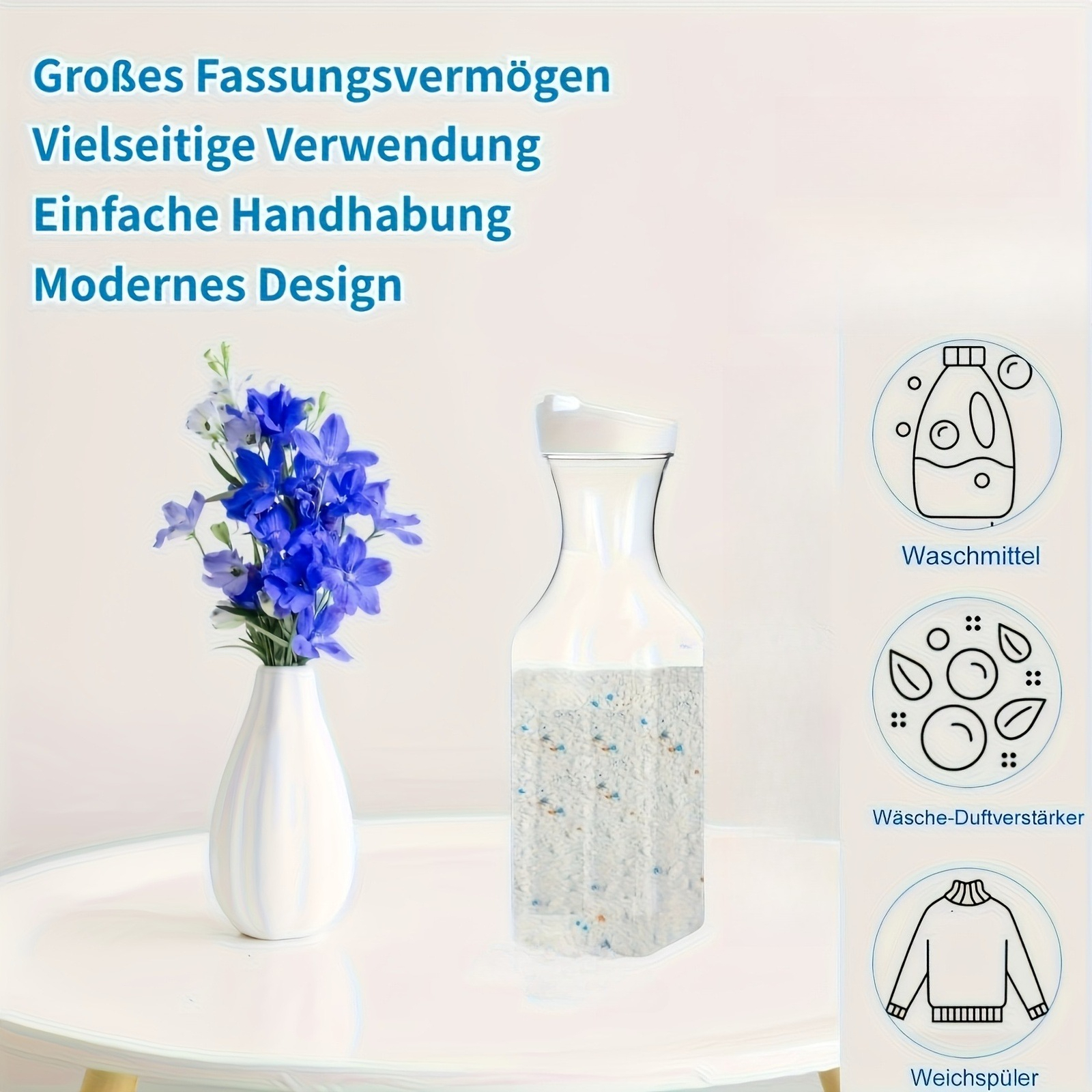 Durable Laundry Detergent Disp - Home Essentials Bathroom Organizer avaliação e preço