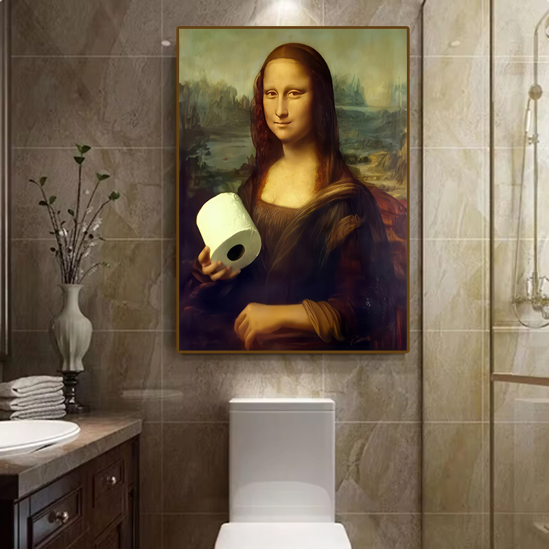 1pc Funny Abstract Bathroom To - Home Bathroom Pictures avaliação e preço