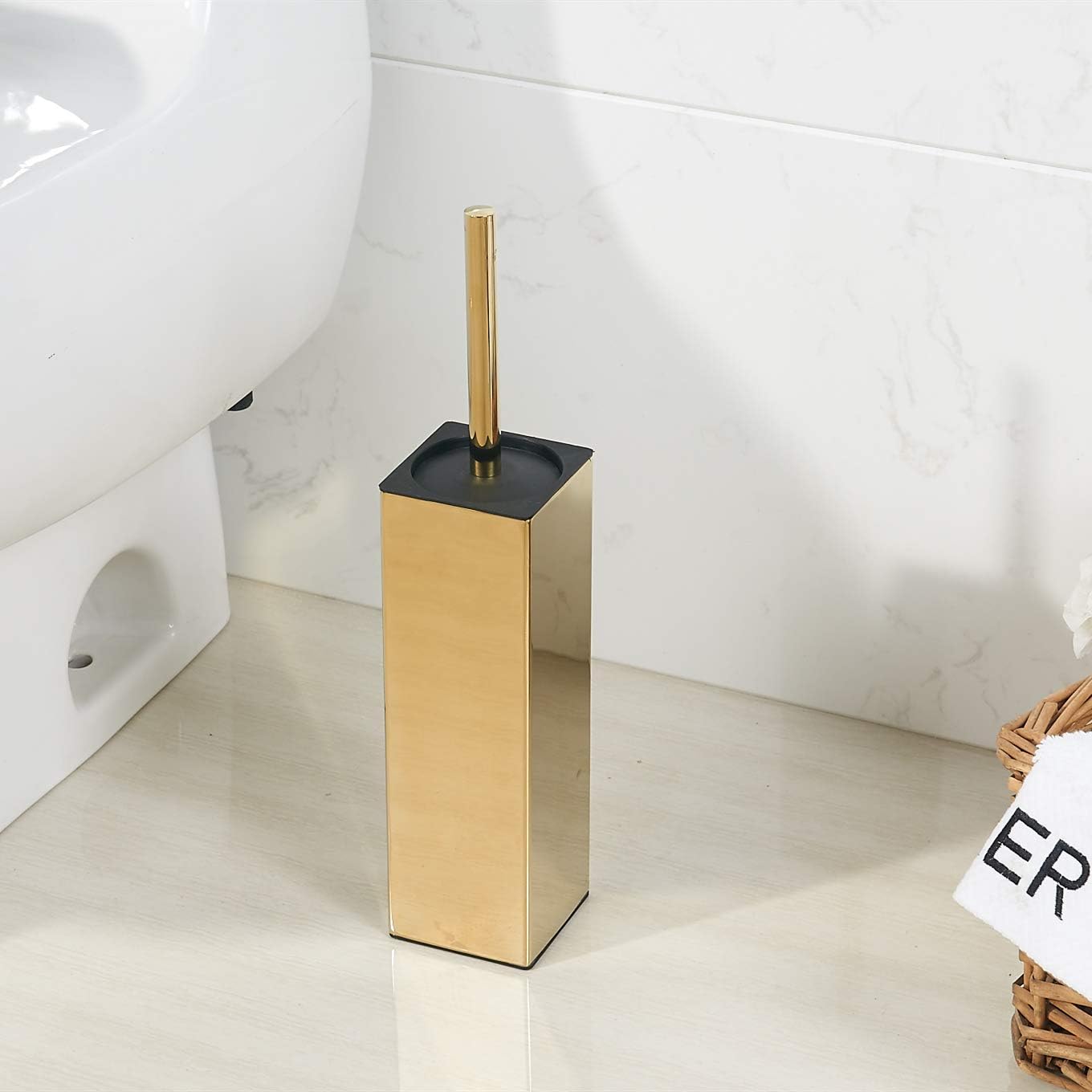 Stainless Steel 304 Toilet Bow - Toilet Brush Holder avaliação e preço