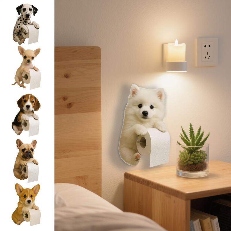 Cute Paper Towel Holder Funny  - Home Bathroom Paper Towel Holder avaliação e preço