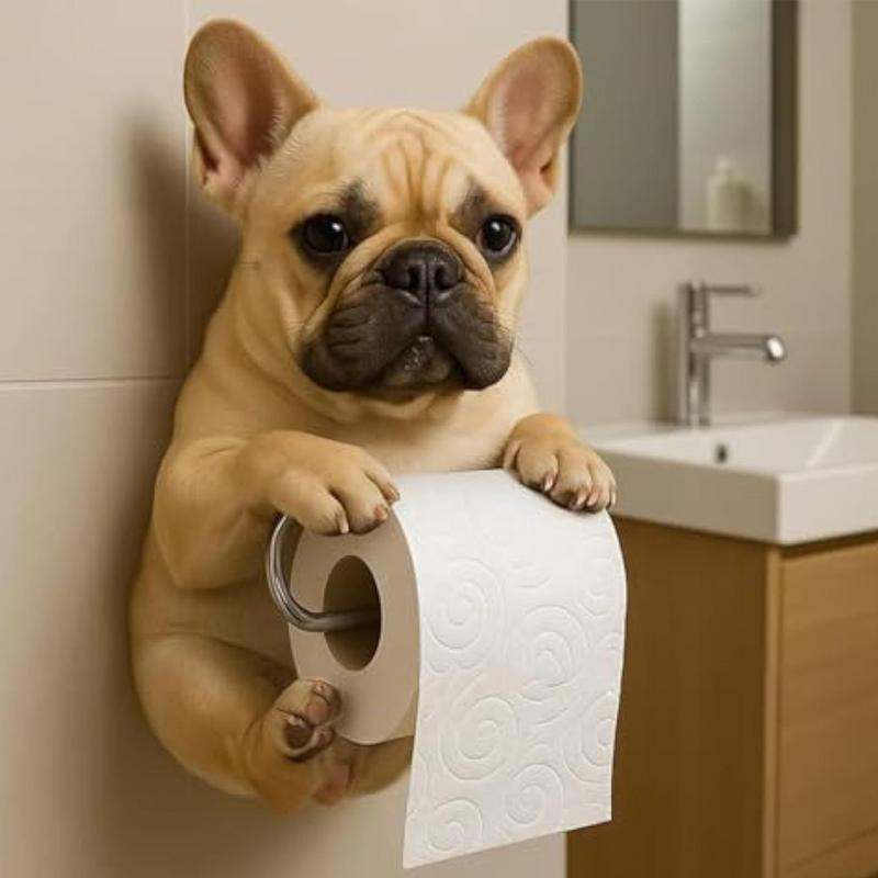 Cute Paper Towel Holder Funny  - Home Bathroom Paper Towel Holder avaliação e preço
