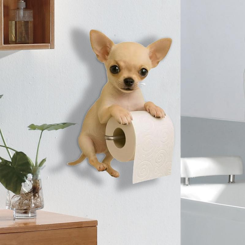 Cute Paper Towel Holder Funny  - Home Bathroom Paper Towel Holder avaliação e preço
