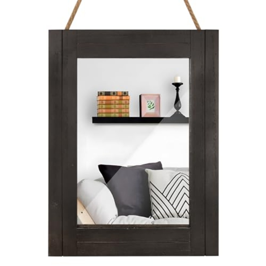 Rectangle Wall Mirror for Bath - Home Living Bathroom Vanity avaliação e preço