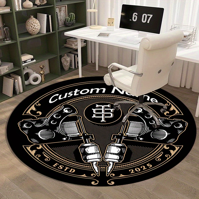 Custom Name Vintage Tattoo Mac - Home Bathroom Name avaliação e preço