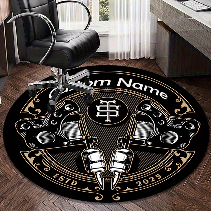 Custom Name Vintage Tattoo Mac - Home Bathroom Name avaliação e preço