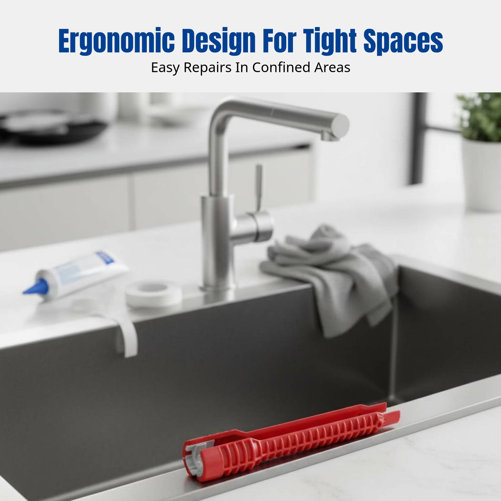 Plumbing Sink Wrench, Multifun - Home Bathroom Sink avaliação e preço