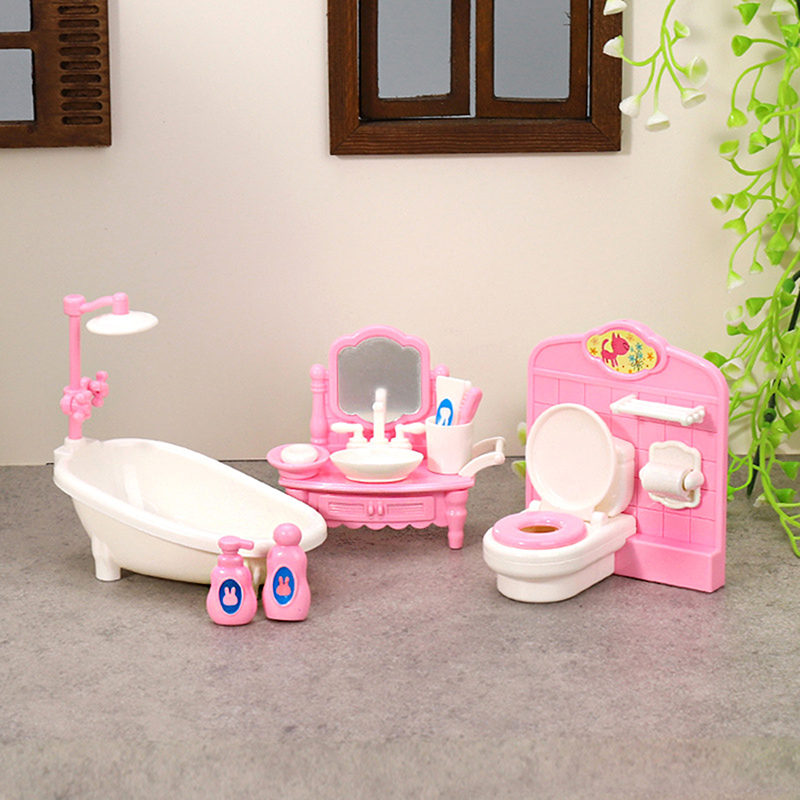 1Set 1:12 Dollhouse Miniature  - Home Bathroom Sink avaliação e preço