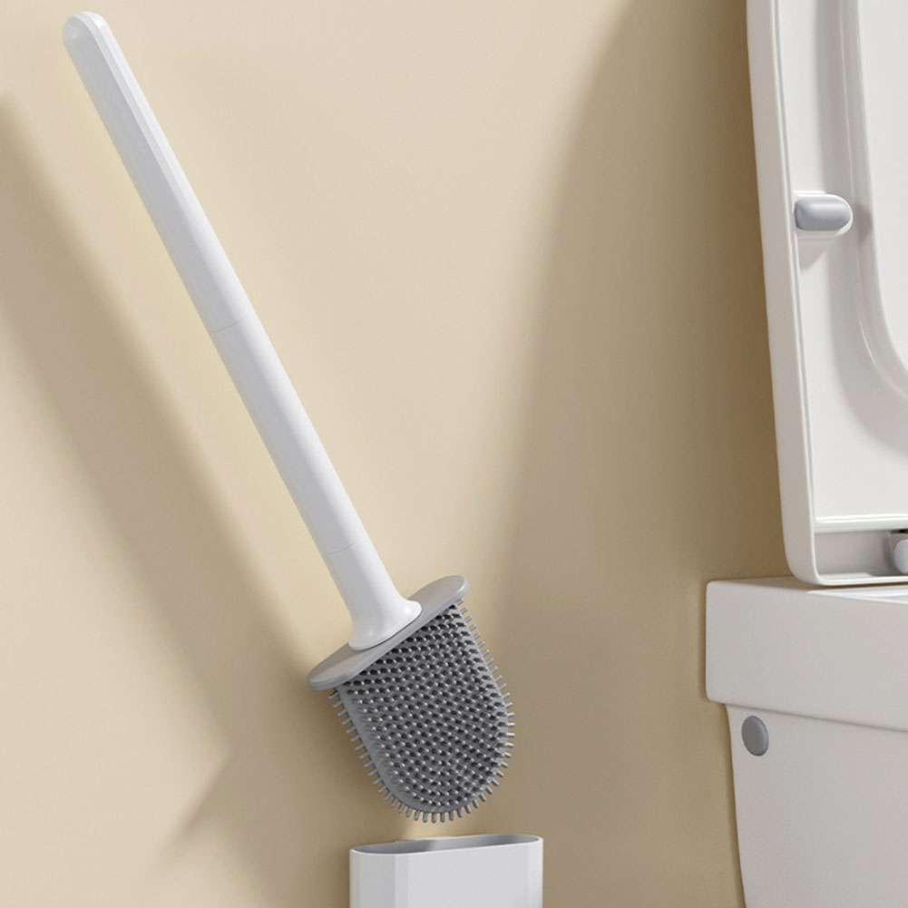 Silicone Toilet Brush With Hol - Toilet Brush Holder avaliação e preço
