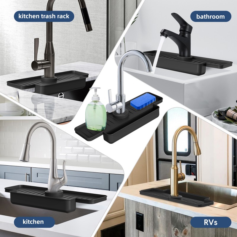 Upgraded Silicone Sink Faucet  - Home Bathroom Wash Basin avaliação e preço