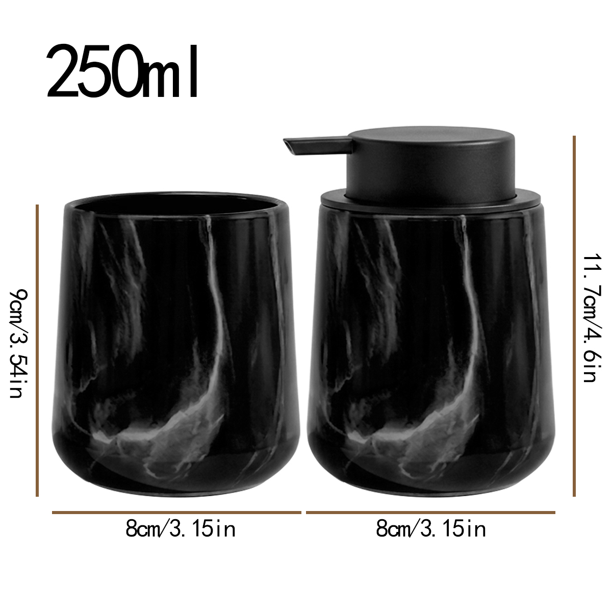 Elegant Hand Soap Dispenser an - Home Essentials Bathroom Organizer avaliação e preço