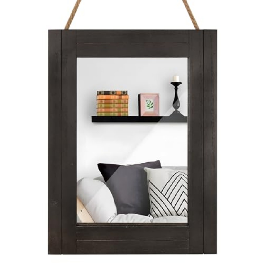 Rectangle Wall Mirror for Bath - Home Living Bathroom Vanity avaliação e preço