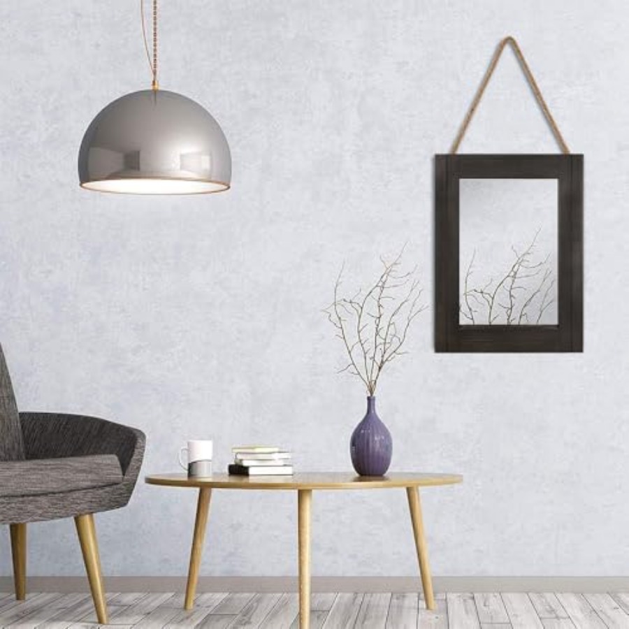 Rectangle Wall Mirror for Bath - Home Living Bathroom Vanity avaliação e preço