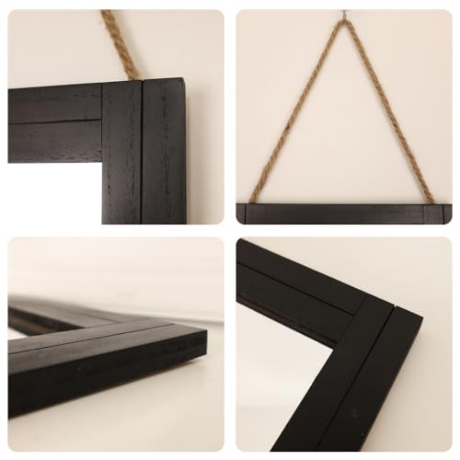 Rectangle Wall Mirror for Bath - Home Living Bathroom Vanity avaliação e preço