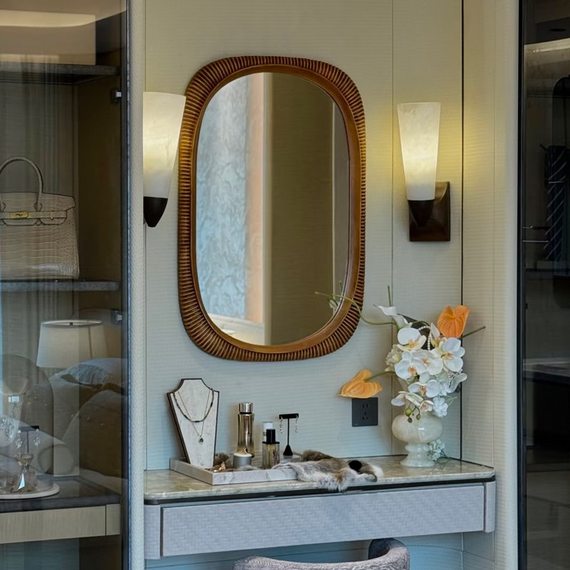Vintage Makeup Mirror Living R - Home Living Bathroom Vanity avaliação e preço