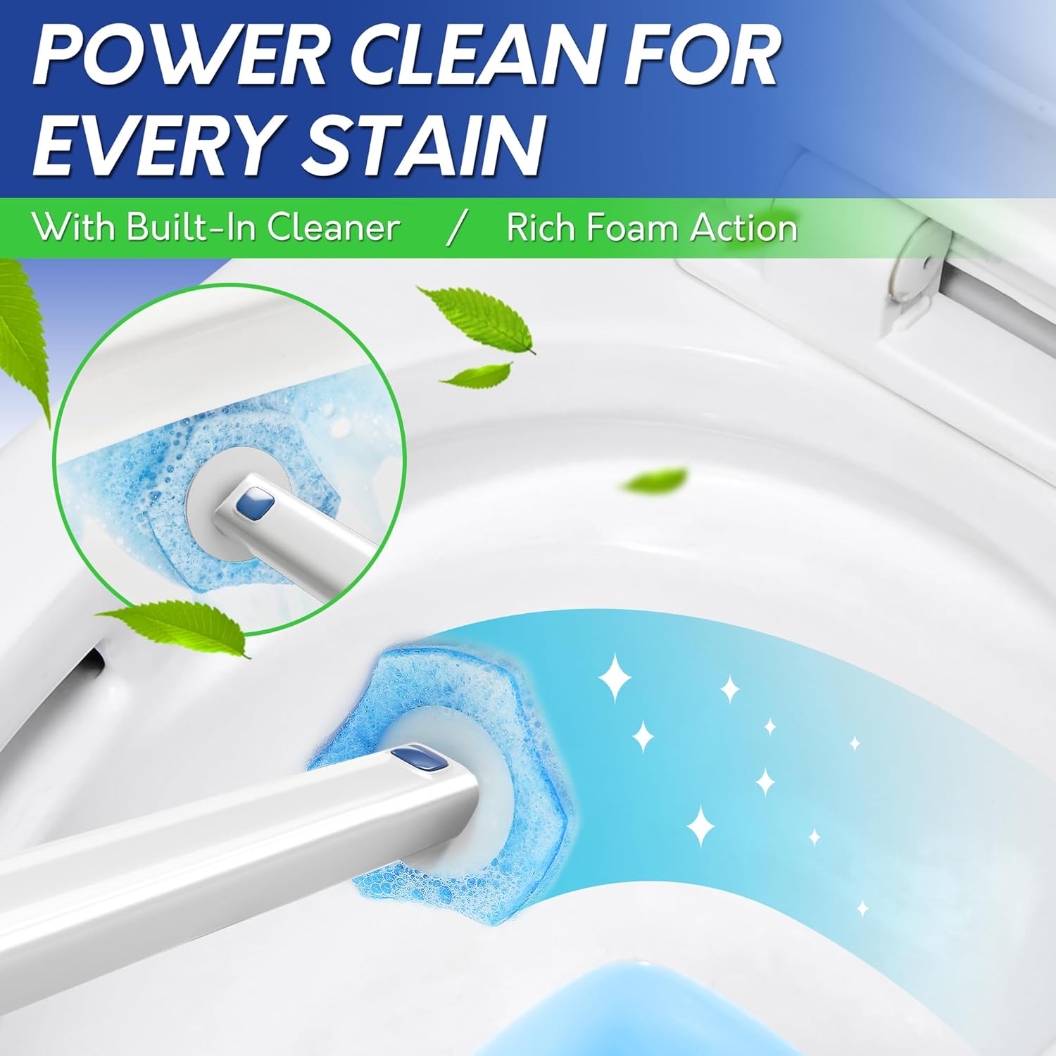 Disposable Toilet Brush Set wi - Toilet Brush Holder avaliação e preço