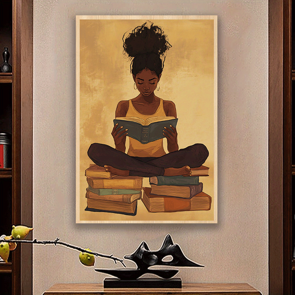 1pc Vintage Library Bookshop C - Home Bathroom Pictures avaliação e preço