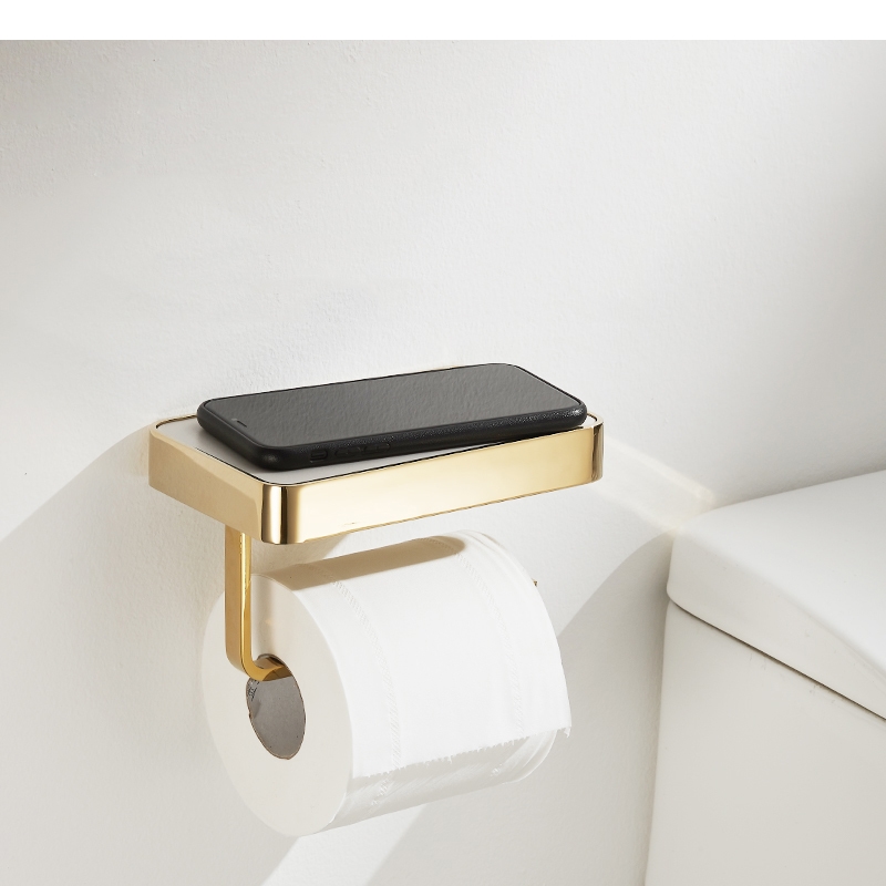 Metal Tissue Holder Rock Slab  - Home Bathroom Paper Towel Holder avaliação e preço
