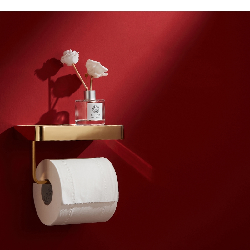 Metal Tissue Holder Rock Slab  - Home Bathroom Paper Towel Holder avaliação e preço