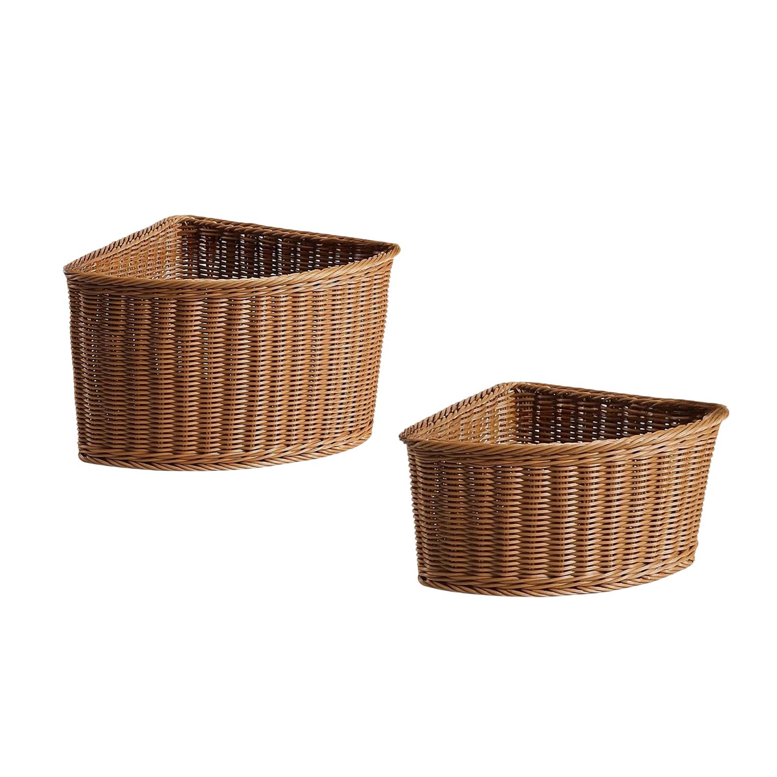 Decorative Plastic Storage Bas - Home Essentials Bathroom Organizer avaliação e preço