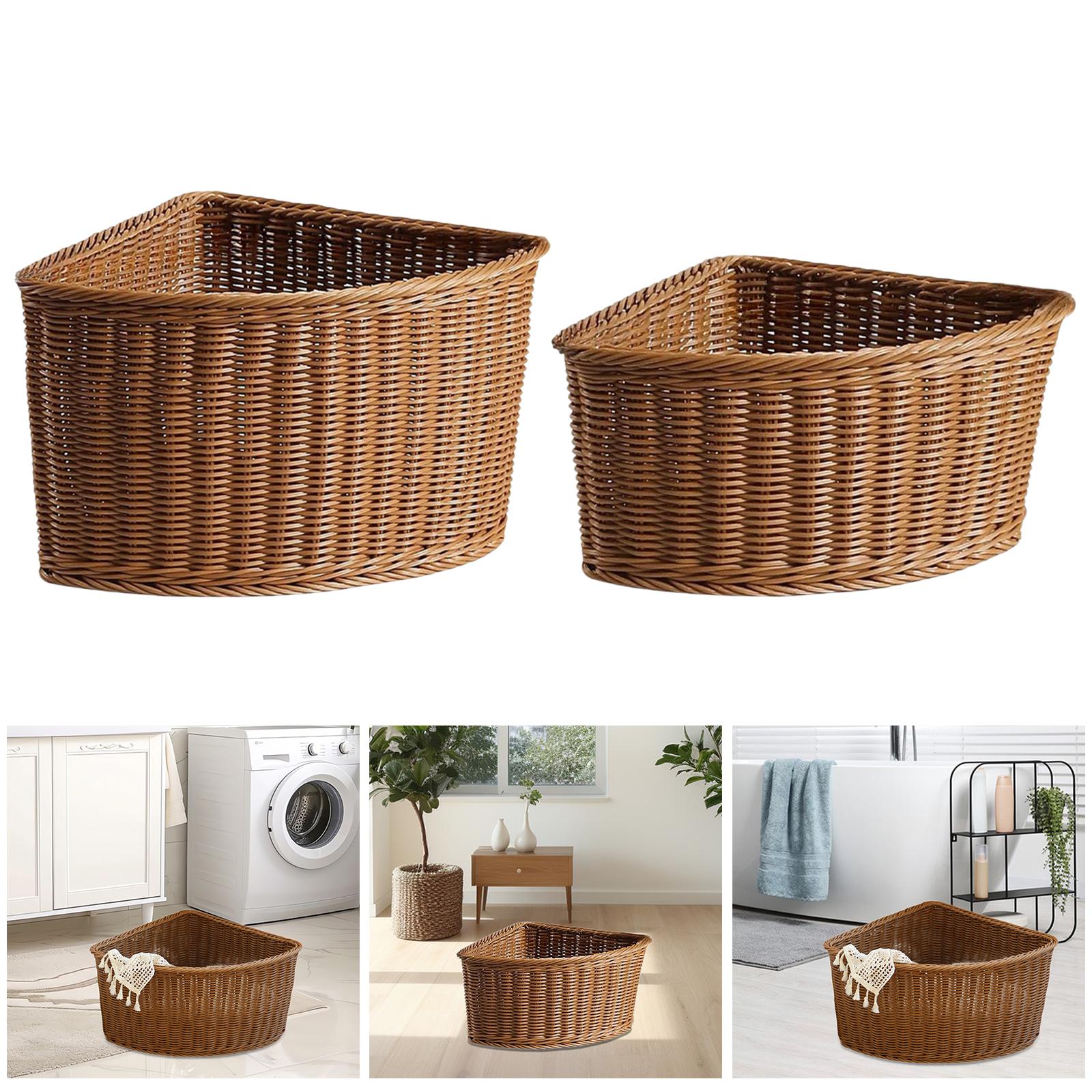 Decorative Plastic Storage Bas - Home Essentials Bathroom Organizer avaliação e preço