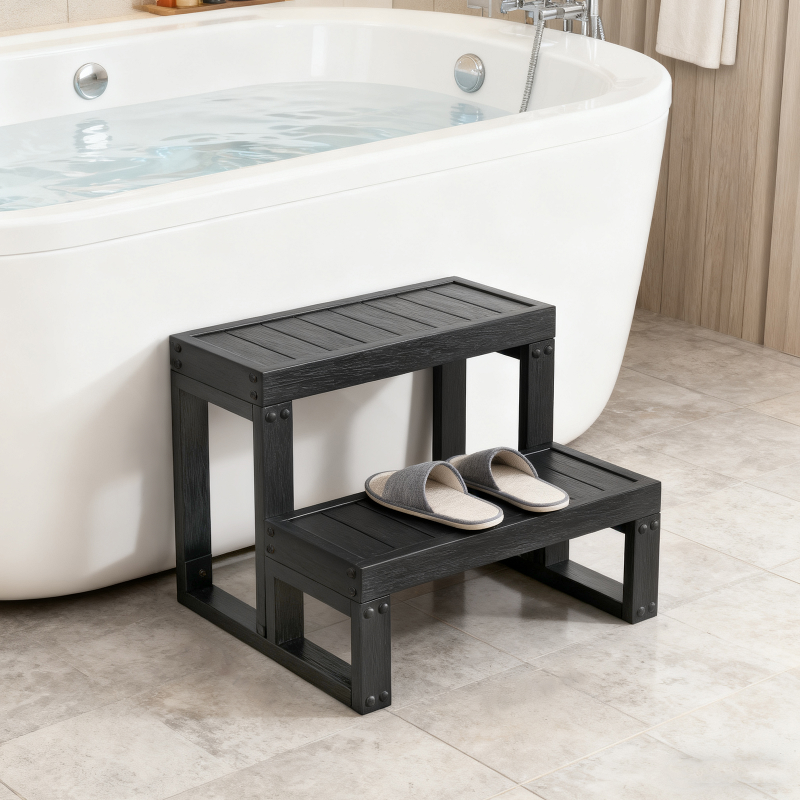 2-step Bathtub Step, 60*54*42. - Home Bathroom Tub avaliação e preço