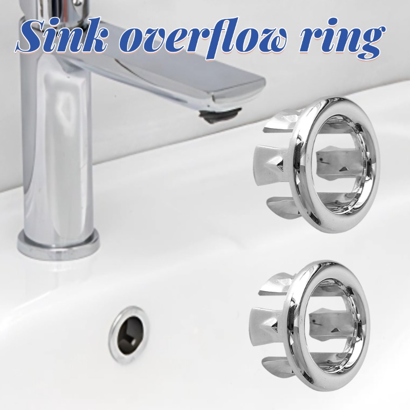 Sink Overflow Ring Cover Bathr - Home Bathroom Wash Basin avaliação e preço
