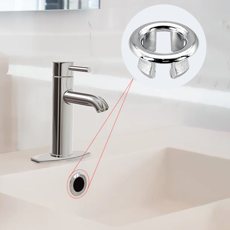 Sink Overflow Ring Cover Bathr - Home Bathroom Wash Basin avaliação e preço