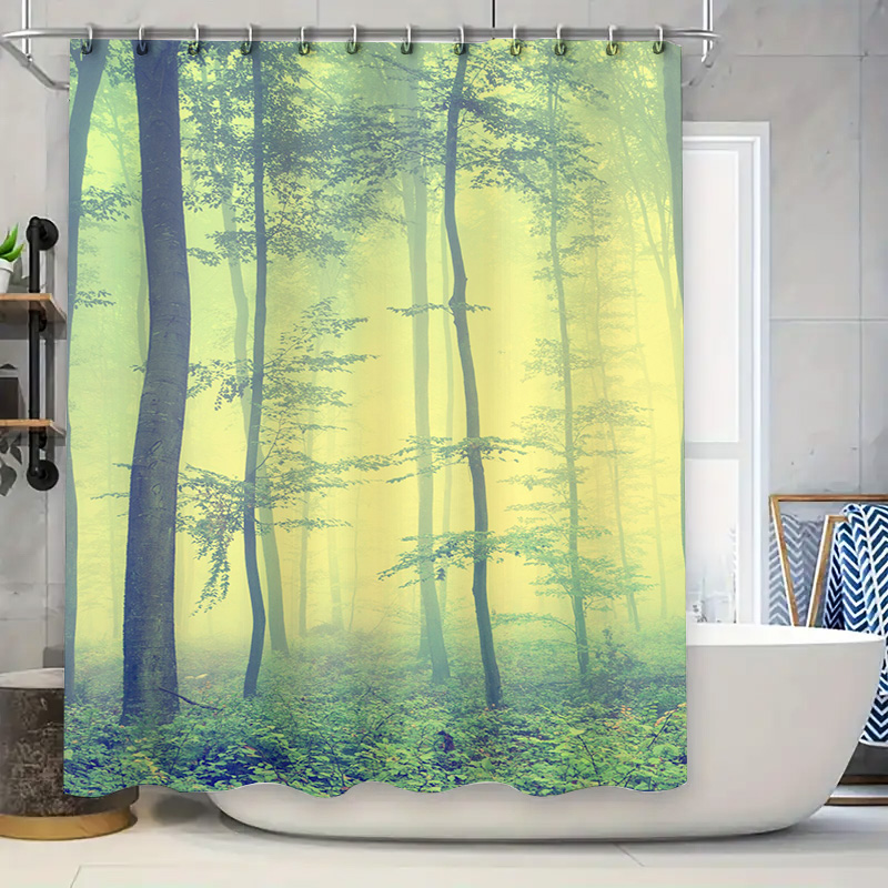 Personalized Shower Curtain Lu - Home Bathroom Name avaliação e preço