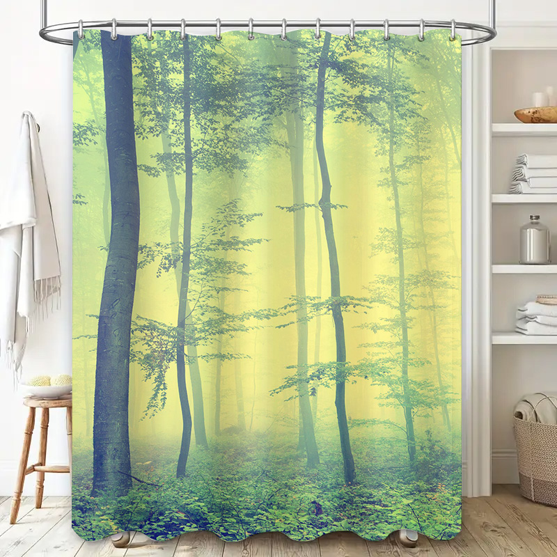Personalized Shower Curtain Lu - Home Bathroom Name avaliação e preço
