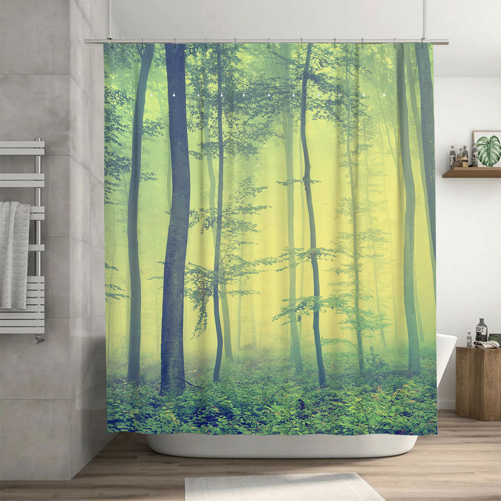 Personalized Shower Curtain Lu - Home Bathroom Name avaliação e preço