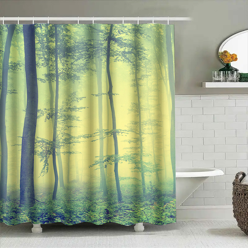Personalized Shower Curtain Lu - Home Bathroom Name avaliação e preço