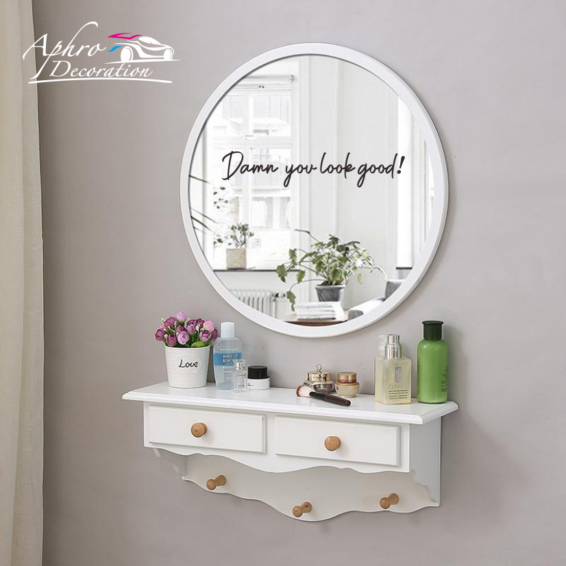 You Look Good Dainty Mirror St - Home Goods Bathroom Mirrors avaliação e preço