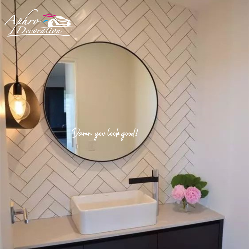 You Look Good Dainty Mirror St - Home Goods Bathroom Mirrors avaliação e preço